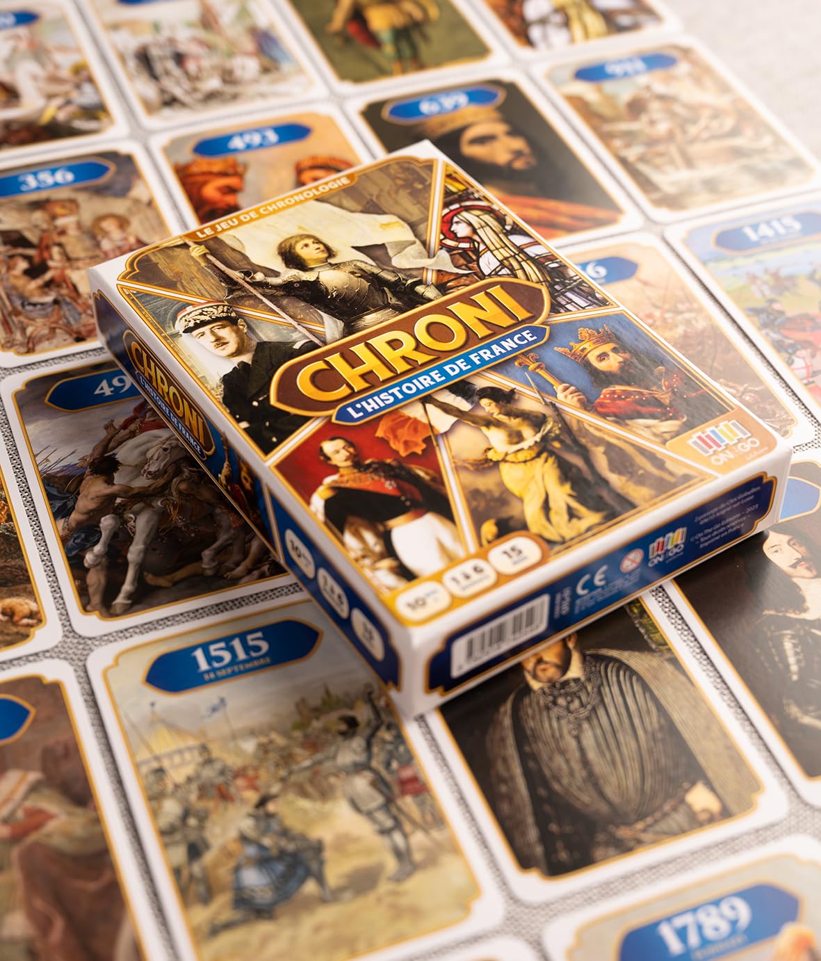 black-rock-games-chroni-histoire-de-france-jeu-ducatif-80-cartes image 2