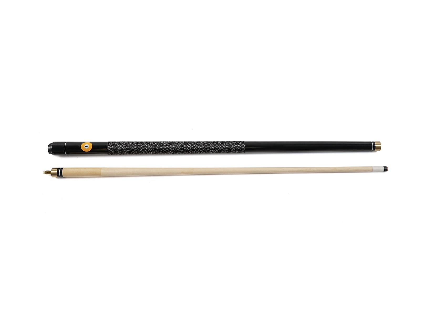 rene-pierre-black-n-1-queue-de-billard-noir-grip-nylon image 2