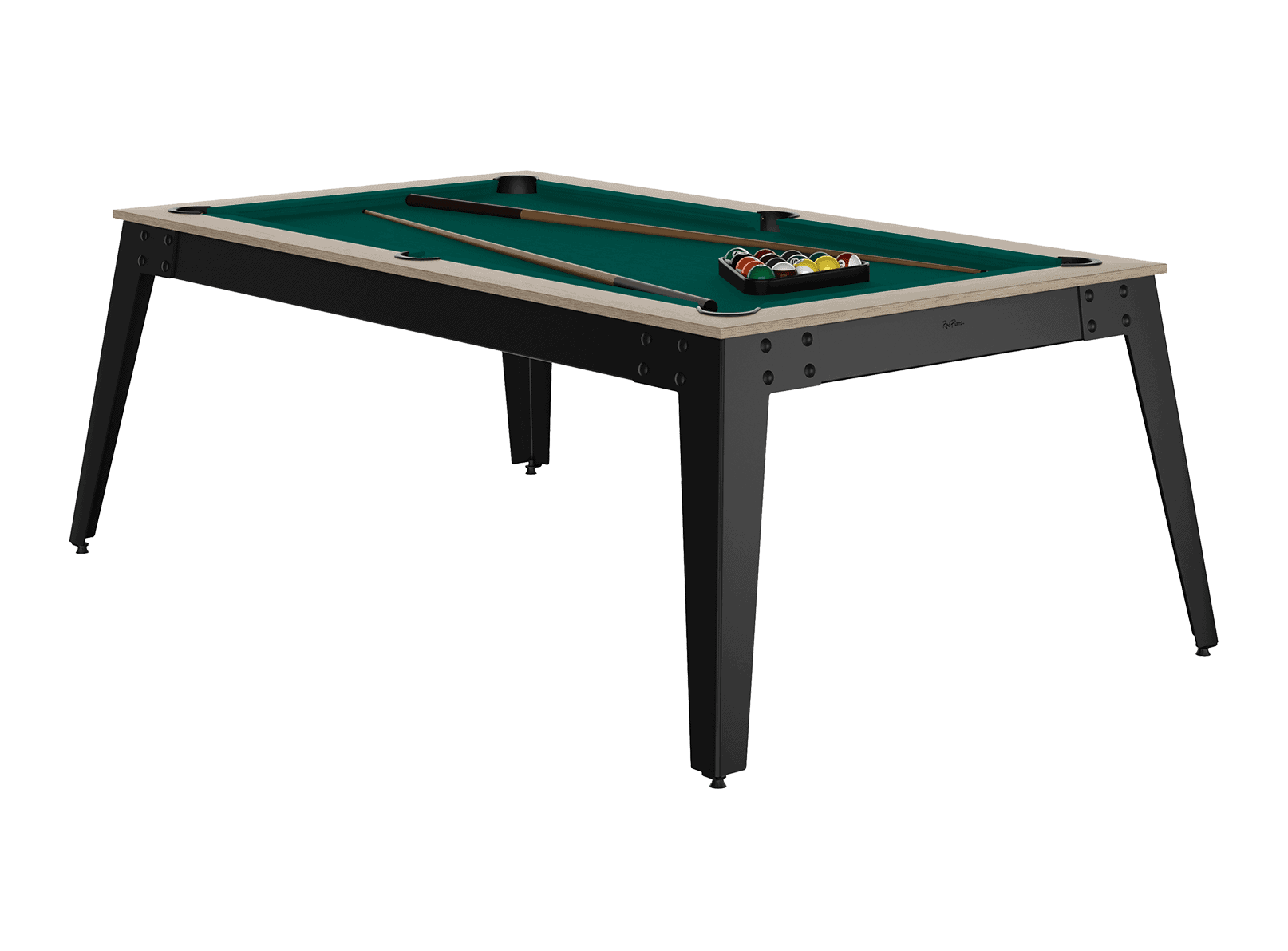 ren-pierre-steel-oslo-billard-table-ardoise-gris image 2