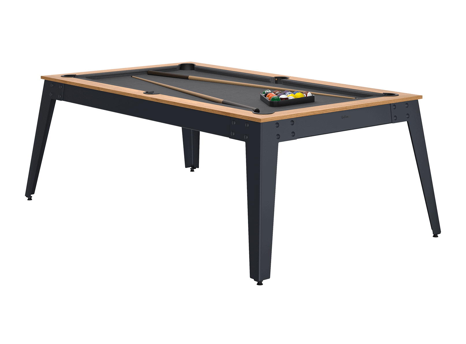ren-pierre-steel-noyer-venice-billard-table-gris image 3