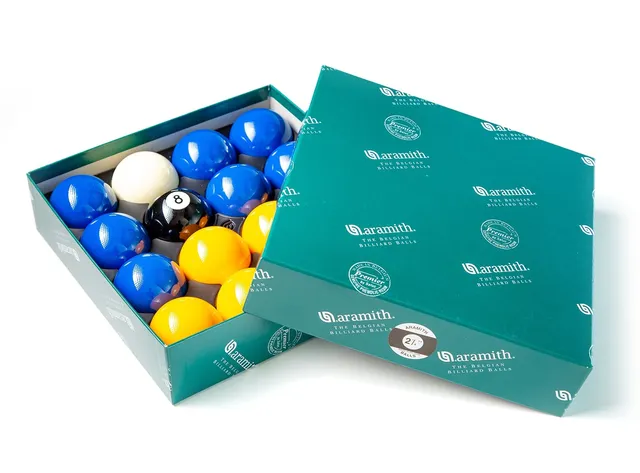 rene-pierre-bille-de-billard-jeu-anglais-jaune-bleu-57mm image 1