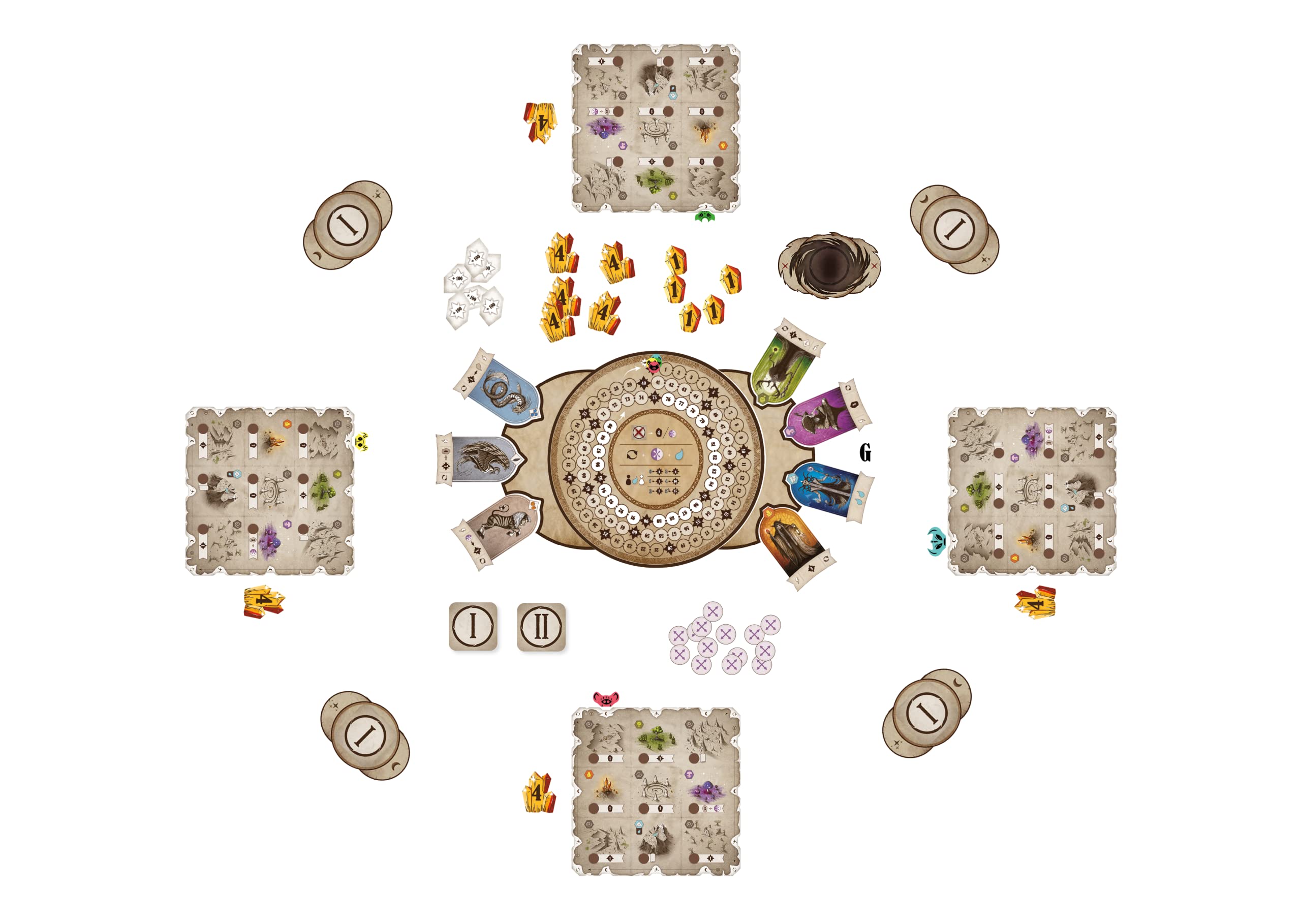 black-rock-games-rauha-jeu-de-draft-strat-gie-2-5-joueurs image 3