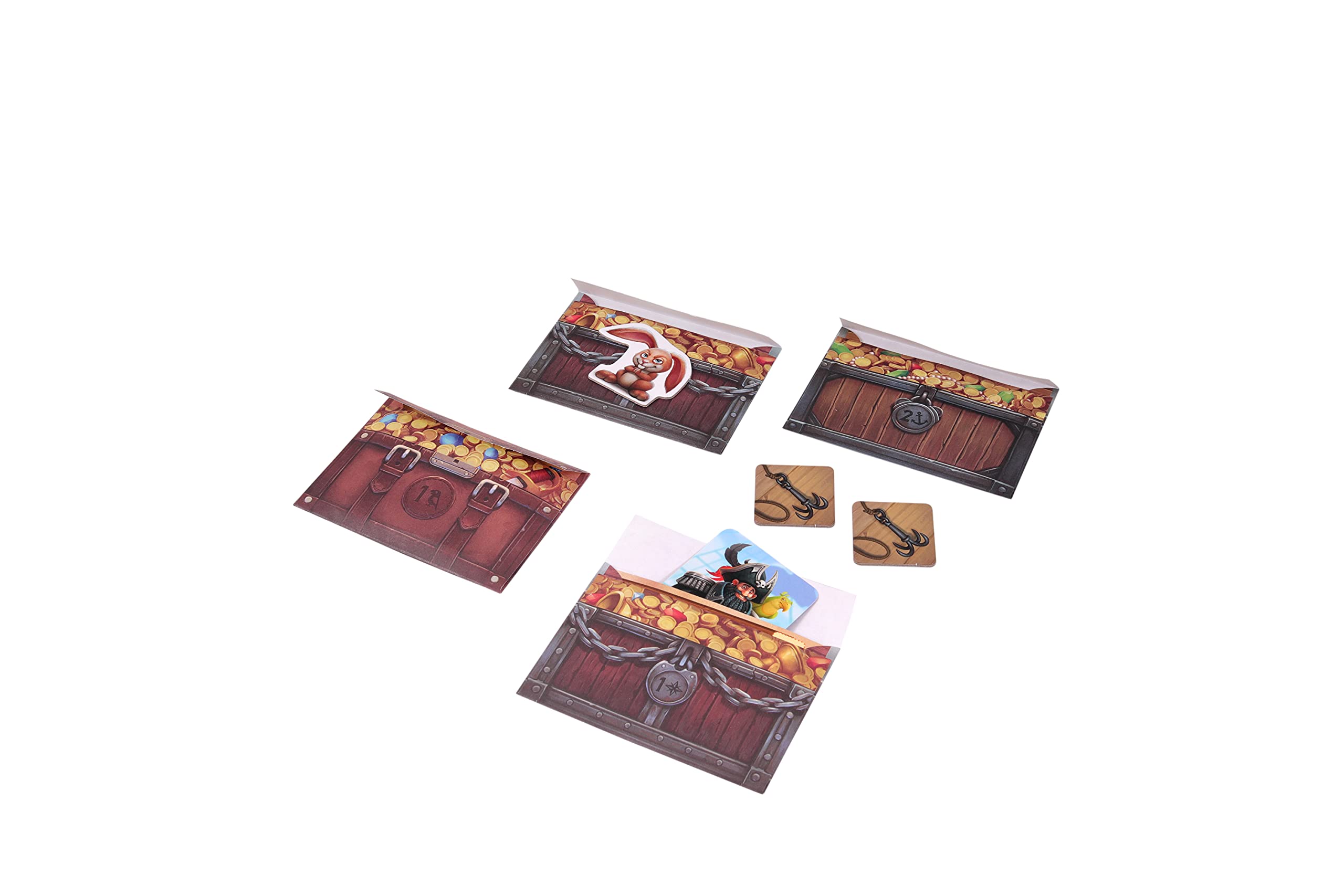 black-rock-games-r-flexion-tr-sors-l-gendaires-jeu-pirates-2-4-joueurs image 4