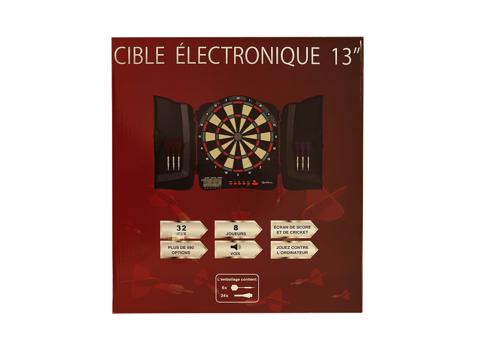 ren-pierre-arcade-cible-fl-chettes-lectronique-coffret-32-jeux image 6