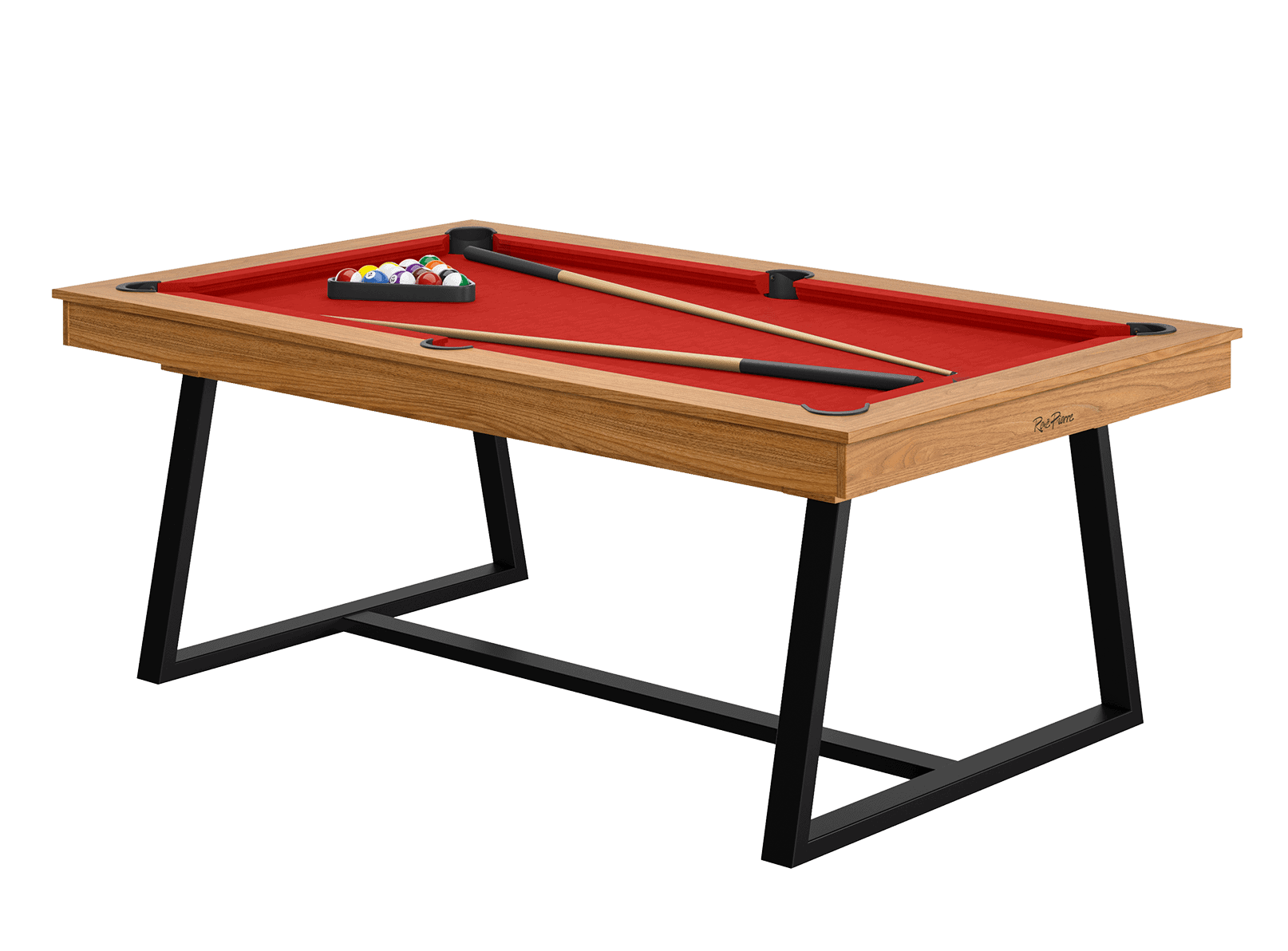 rene-pierre-brio-noyer-venice-billard-table-noir image 3