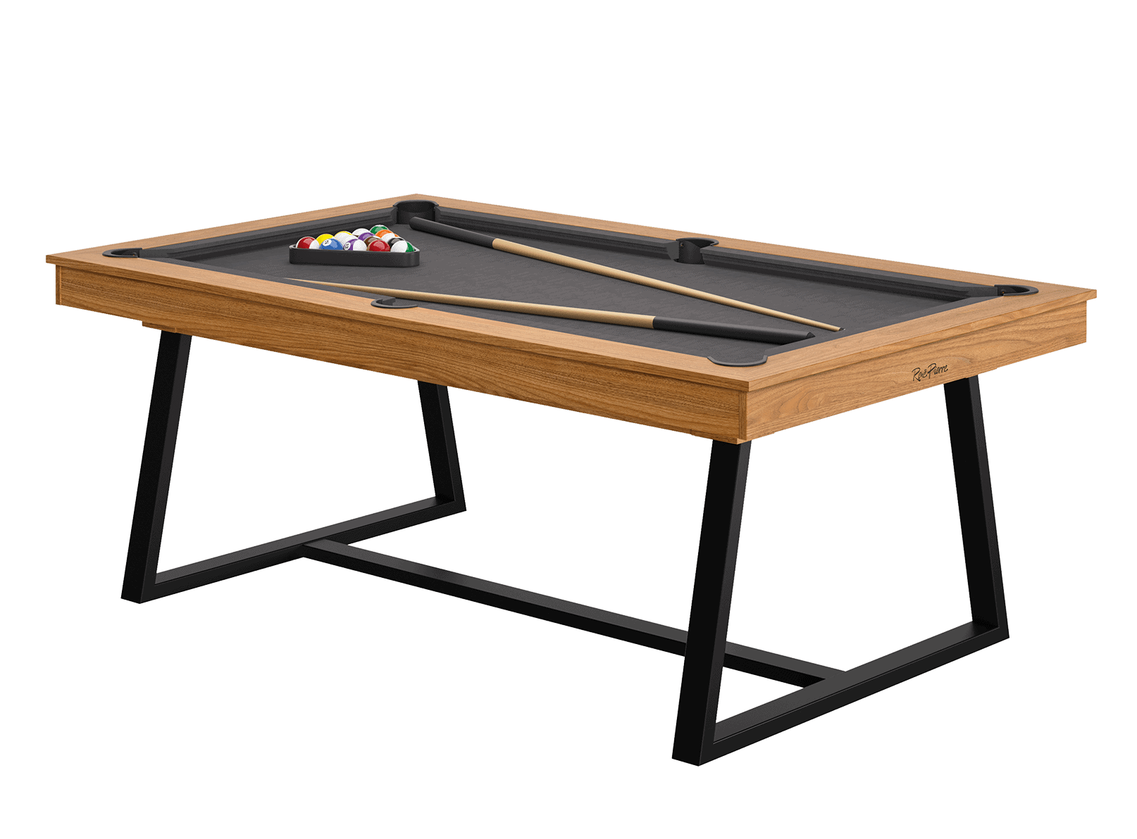 rene-pierre-brio-noyer-venice-billard-table-noir image 1