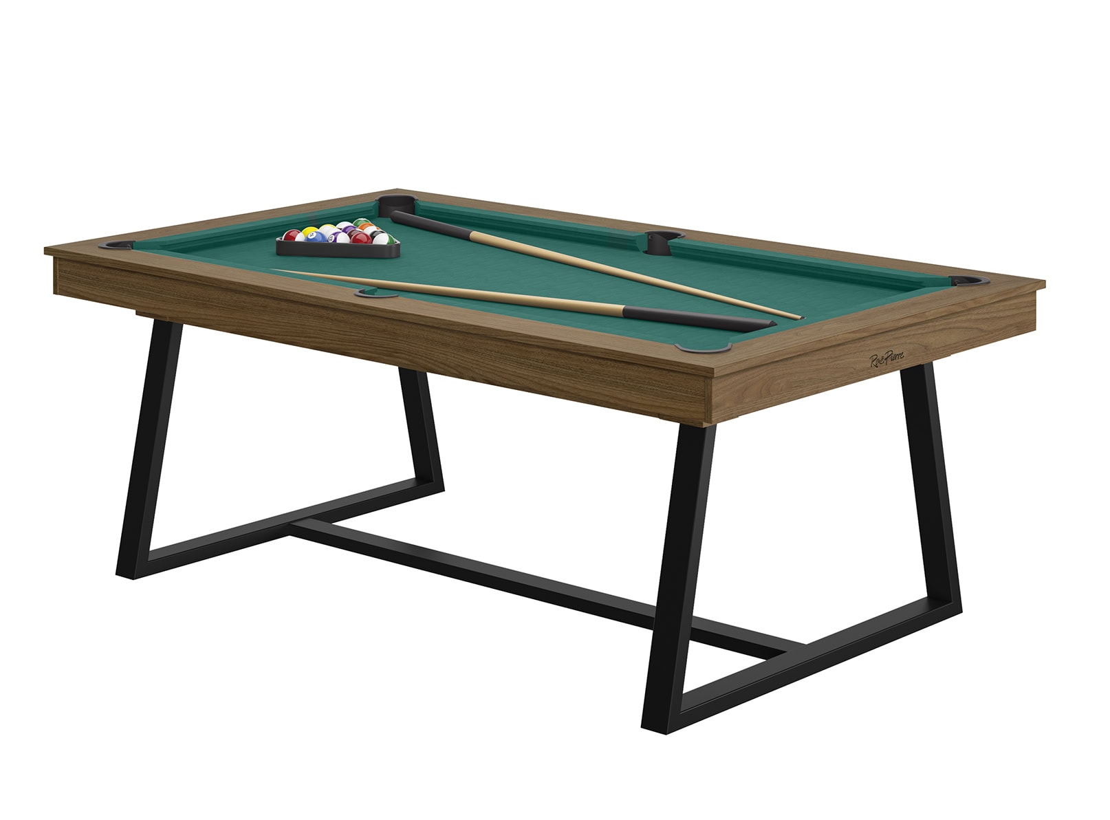 rene-pierre-brio-billard-table-ch-taignier-pied-m-tal-noir image 3