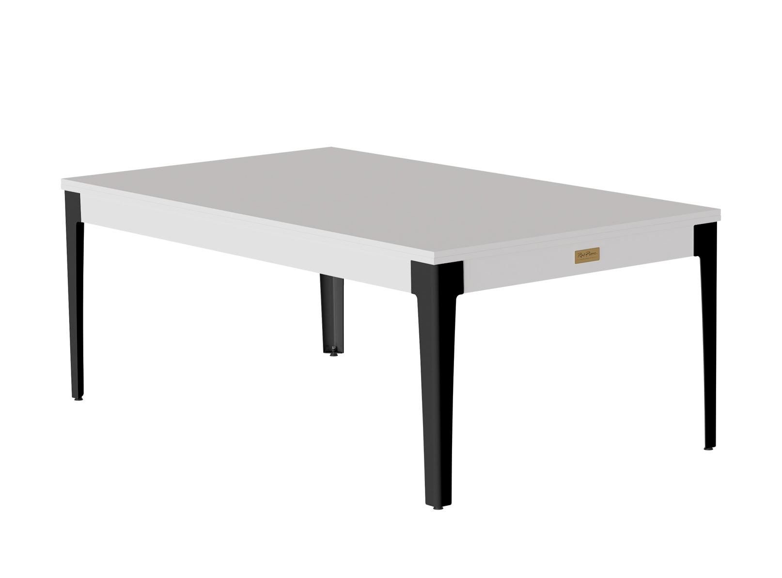 rene-pierre-elan-billard-table-blanc-pieds-noirs-ardoise image 4