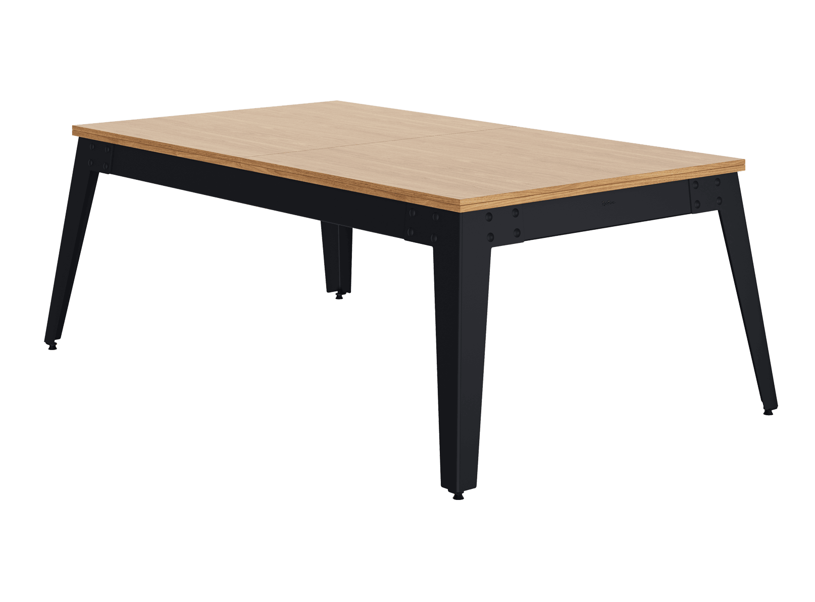 ren-pierre-steel-billard-noyer-v-nice-noir-table image 2