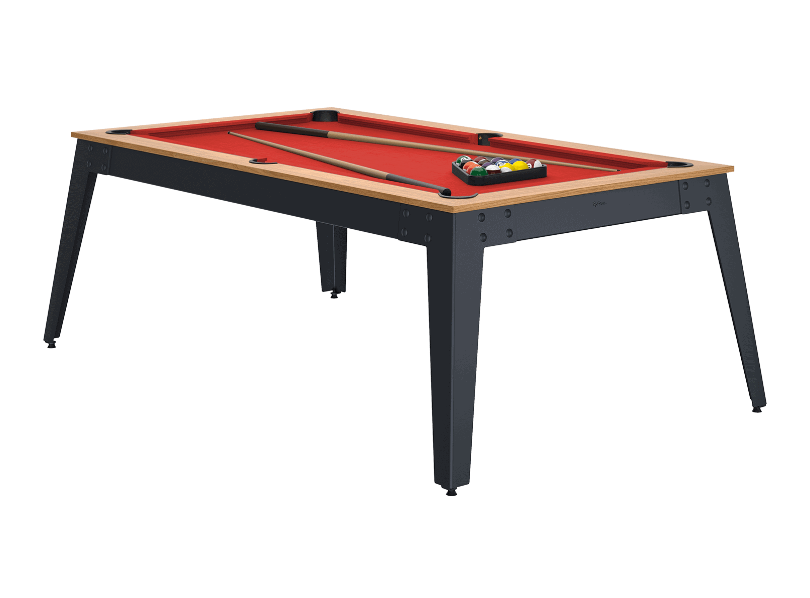 ren-pierre-steel-noyer-venice-billard-table-gris image 1