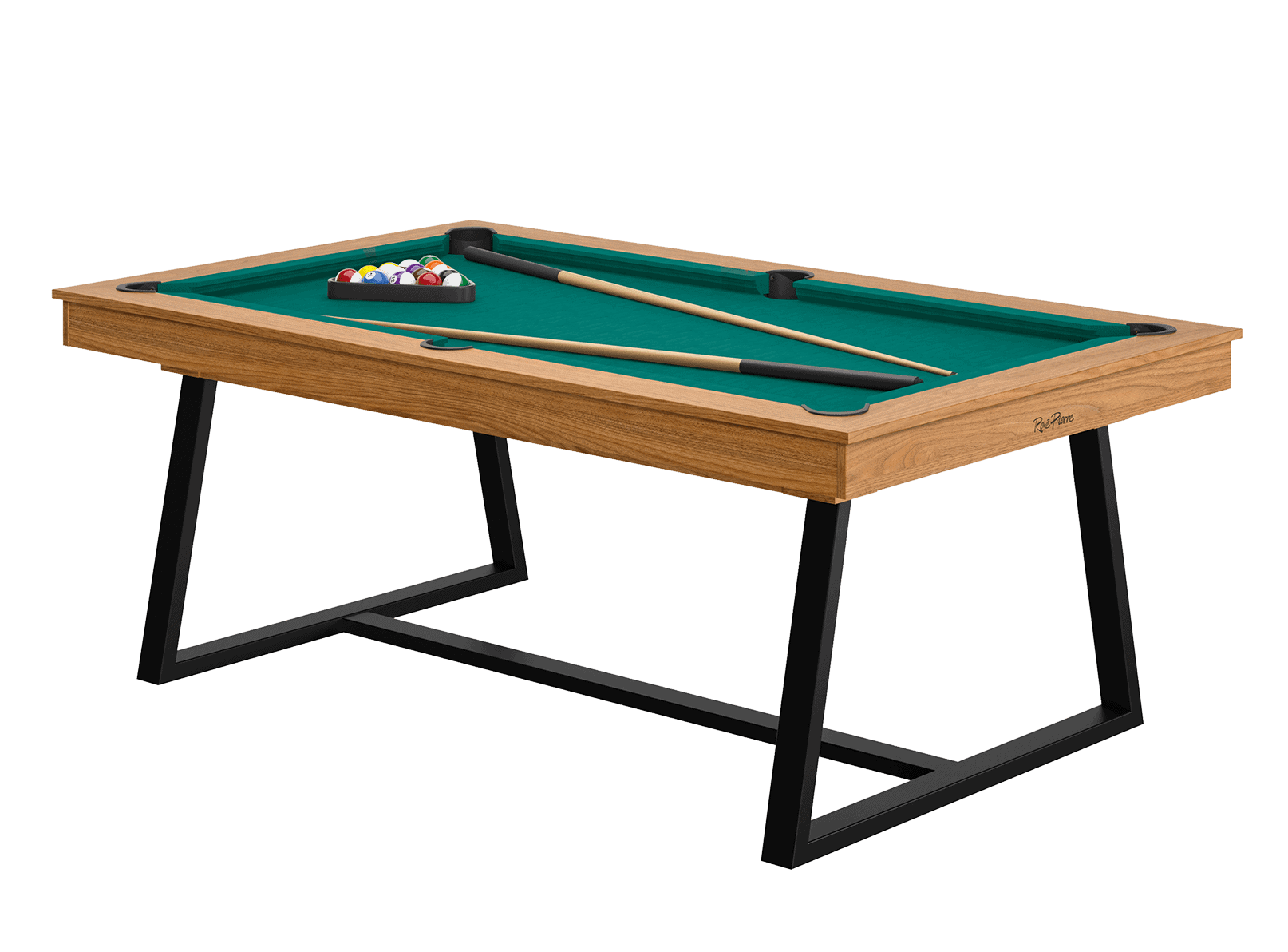 rene-pierre-brio-noyer-venice-billard-table-noir image 2