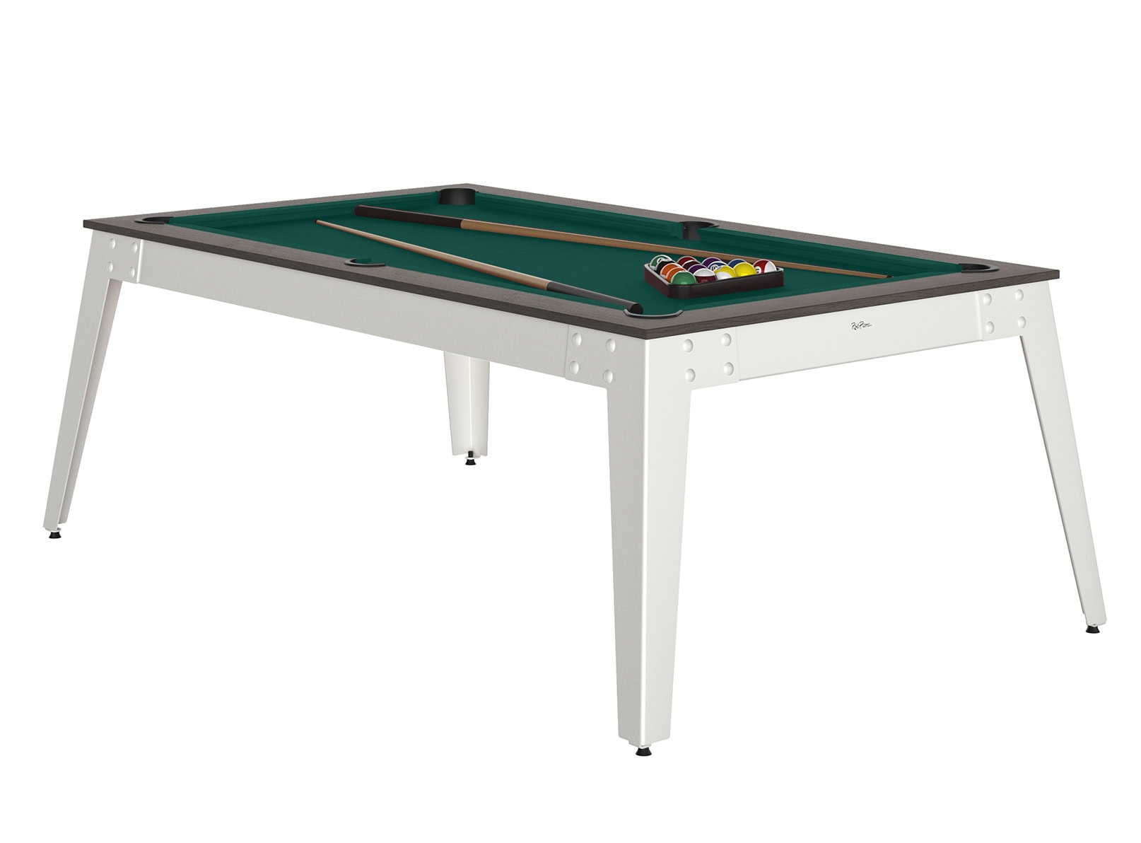 ren-pierre-steel-billard-anthracite-blanc-ardoise-table image 2