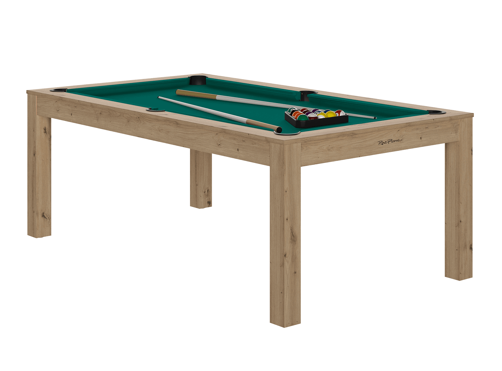 rene-pierre-billard-charme-table-ch-ne-sabl-ardoise-19mm image 3