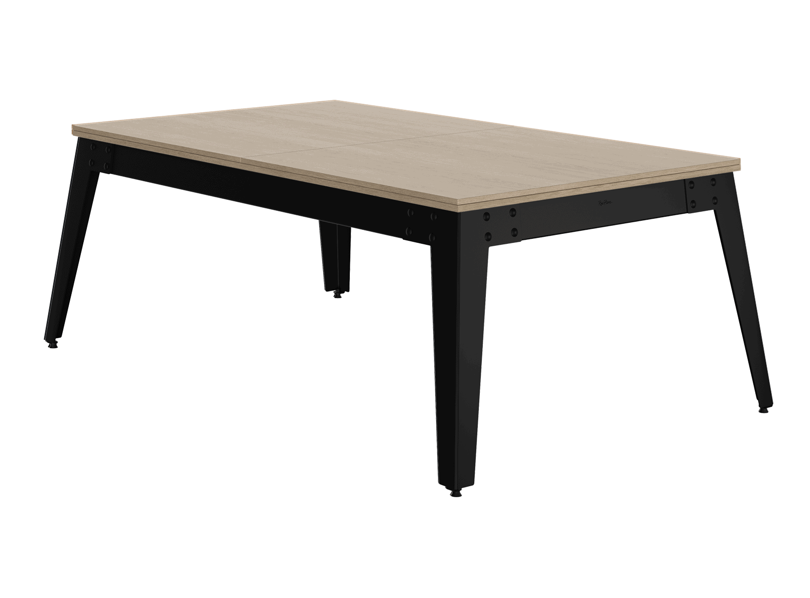 ren-pierre-steel-billard-oslo-noir-convertible-ardoise image 3
