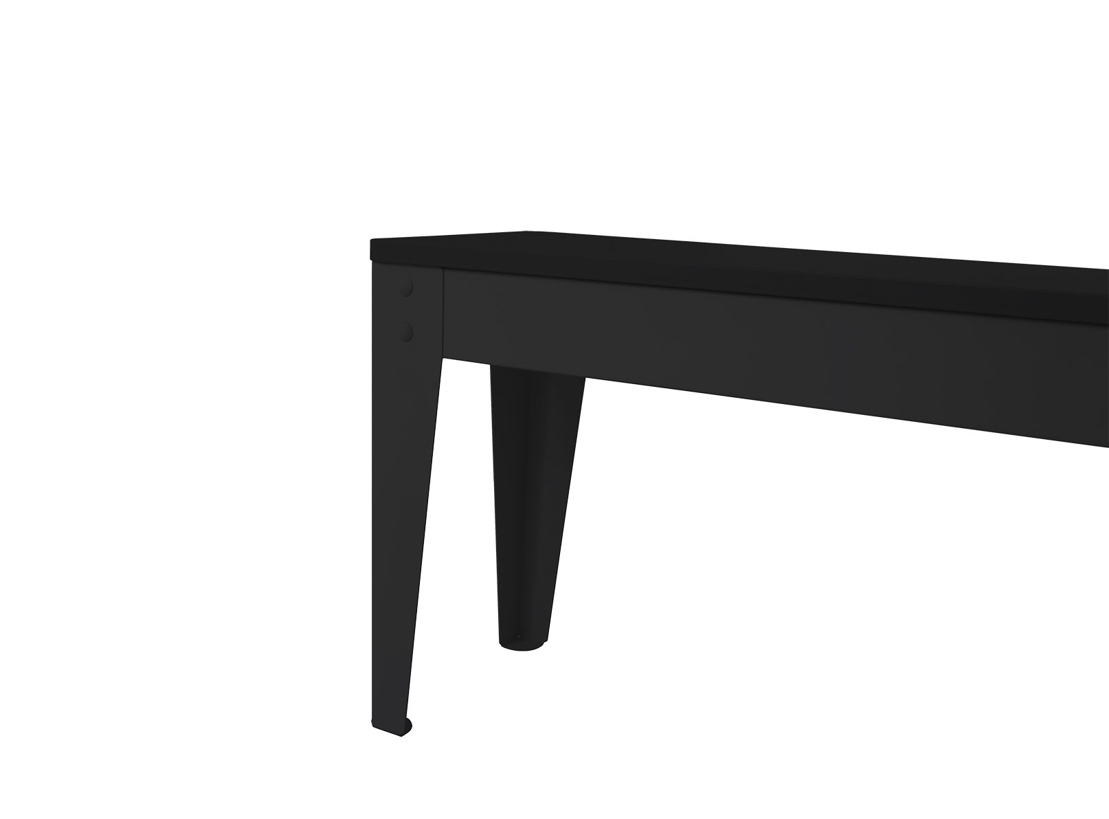 rene-pierre-outdoor-banc-noir-jardin-poly-thyl-ne-acier image 5