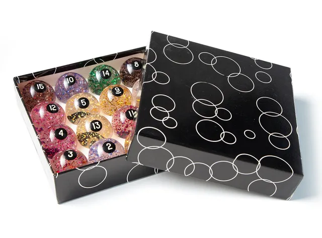 ren-pierre-glitter-jeu-billes-am-ricain-57-mm-paillet image 1