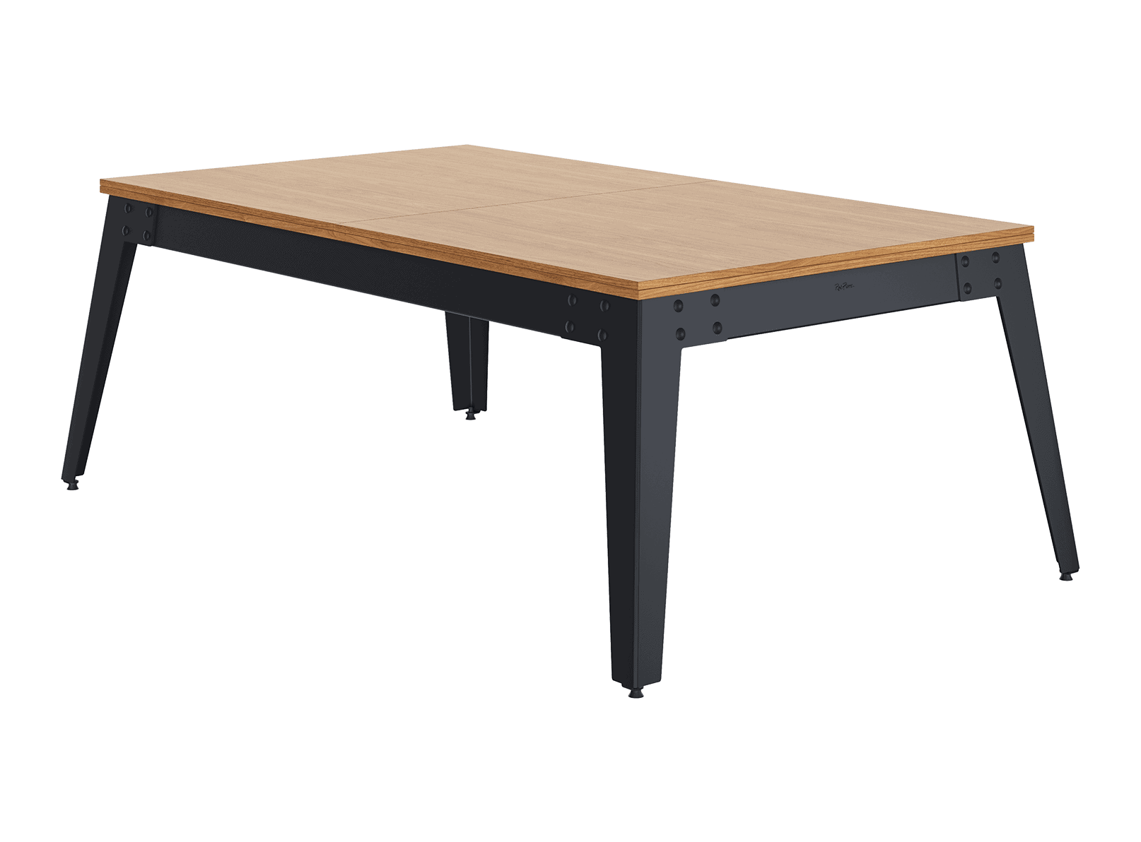 ren-pierre-steel-noyer-venice-billard-table-gris image 4