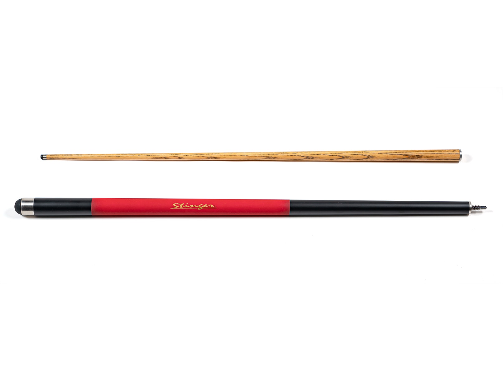 ren-pierre-stinger-2-queue-de-billard-pool-anglais-grip-rouge image 2