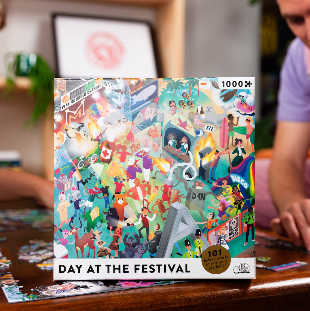 big-potato-day-at-the-festival-puzzle-musique-adulte image 2