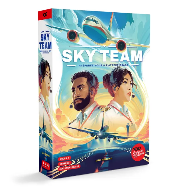 scorpion-masqu-sky-team-jeu-coop-ratif-2-joueurs-avions-d-s image 1