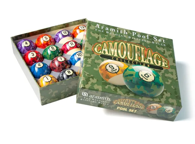 rene-pierre-bille-jeu-am-ricain-aramith-camouflage-57-mm-16-billes image 1