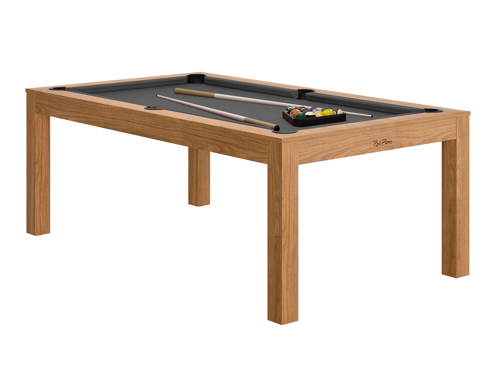 ren-pierre-charme-noyer-venice-billard-convertible-ardoise-19-mm image 1