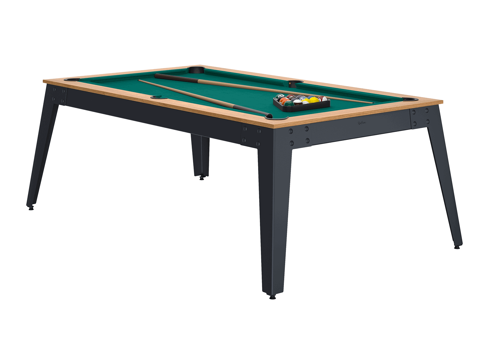 ren-pierre-steel-noyer-venice-billard-table-gris image 2