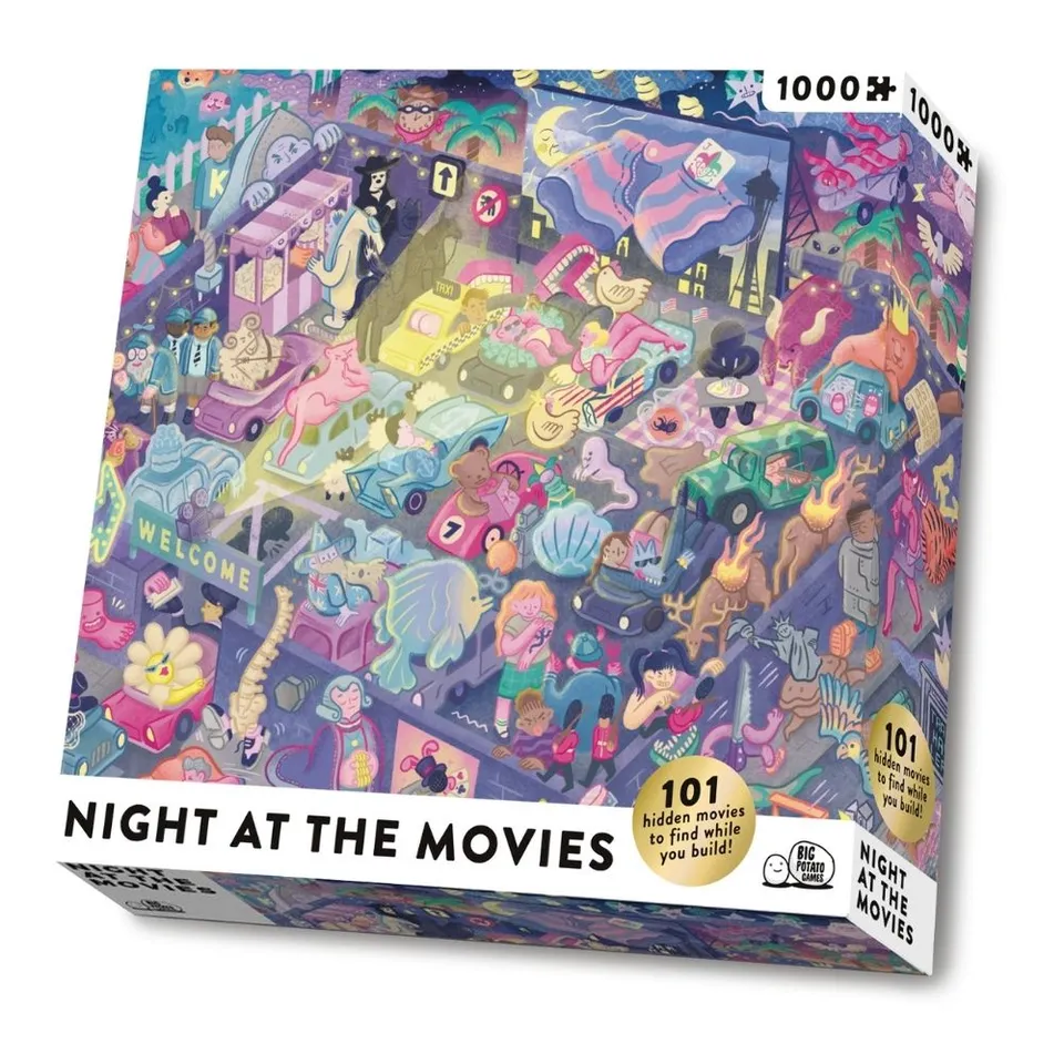 big-potato-night-at-movies-puzzle-cin-ma-1000-pi-ces image 1