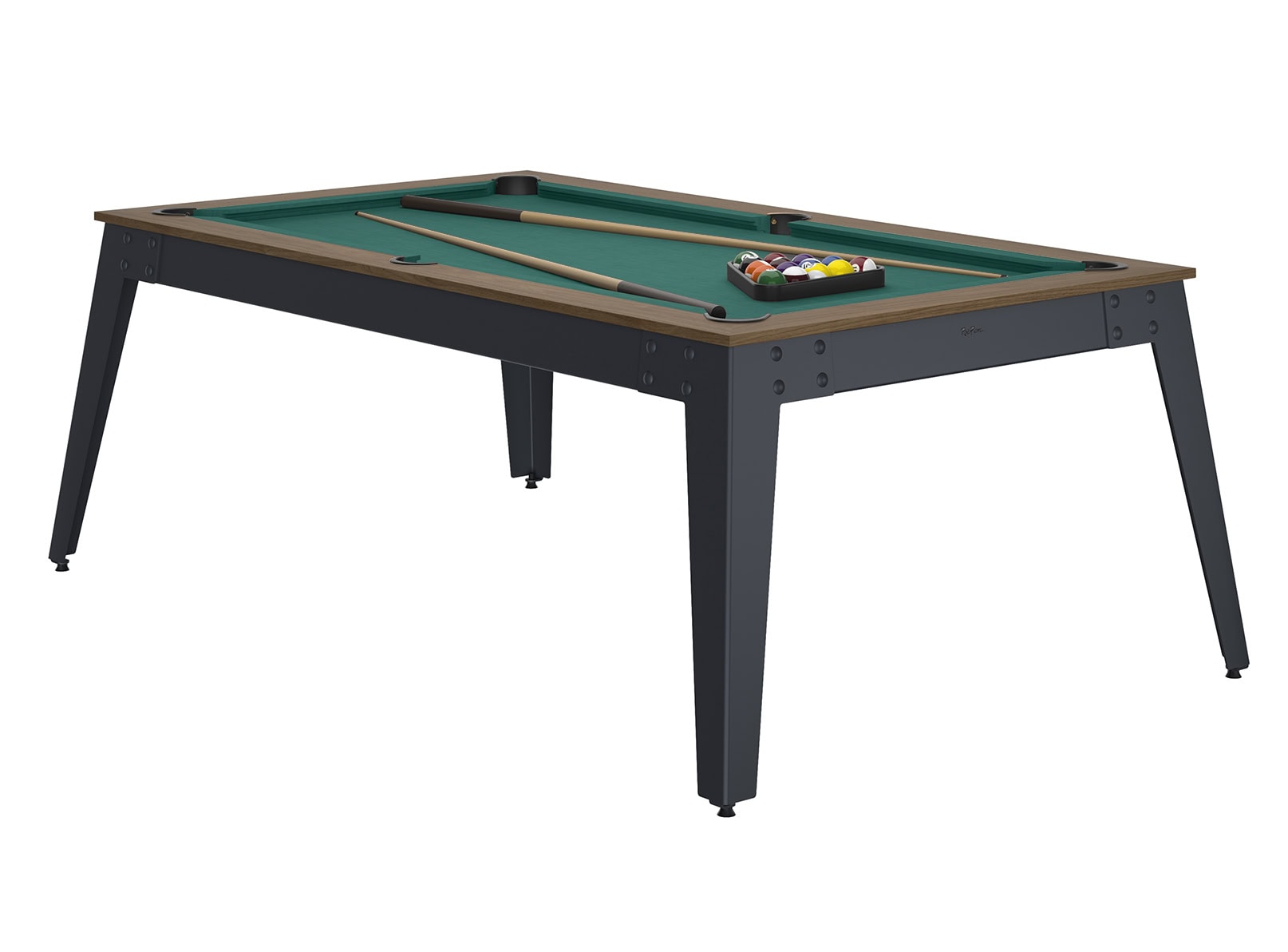 ren-pierre-steel-billard-table-ch-taignier-gris-ardoise image 2