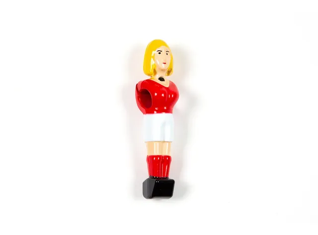 ren-pierre-joueur-de-baby-foot-joueuse-rouge-aluminium image 1