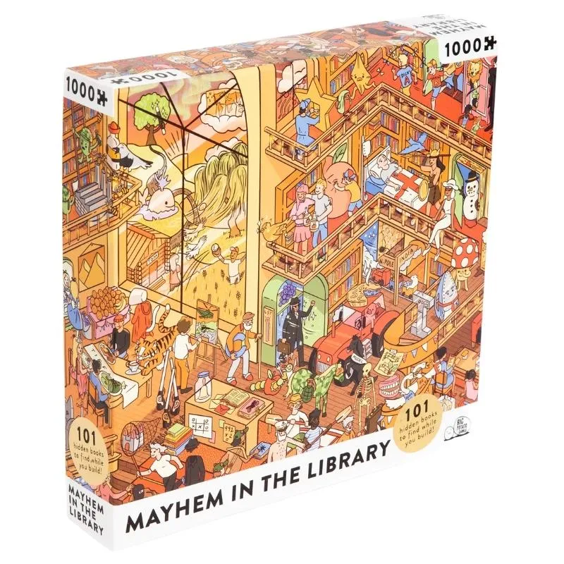 big-potato-mayhem-in-the-library-puzzle-livres-adultes image 1