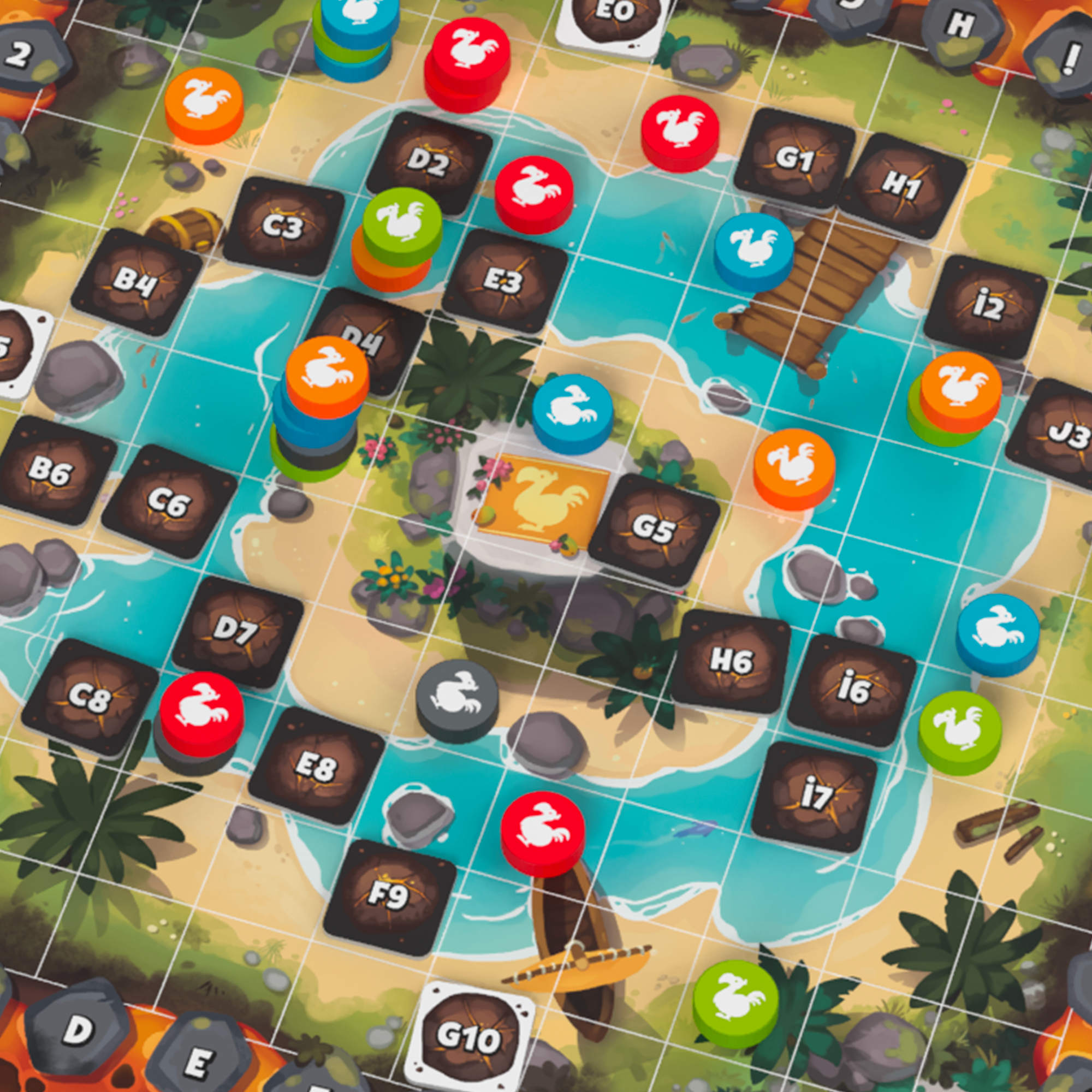 bad-luck-games-dodo-volcano-jeu-de-soci-t-strat-gie-dodos image 5