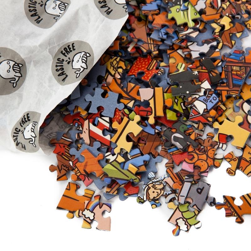 big-potato-mayhem-in-the-library-puzzle-livres-adultes image 2