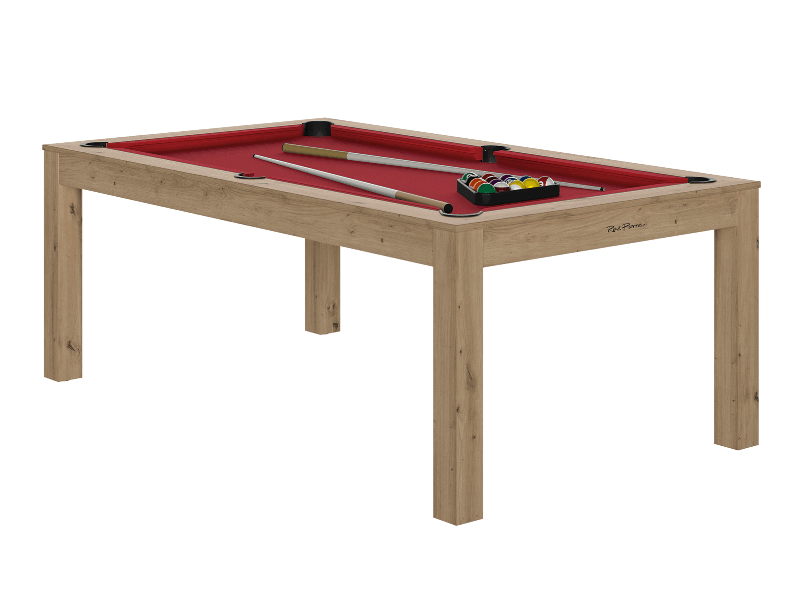 rene-pierre-billard-charme-table-ch-ne-sabl-ardoise-19mm image 1