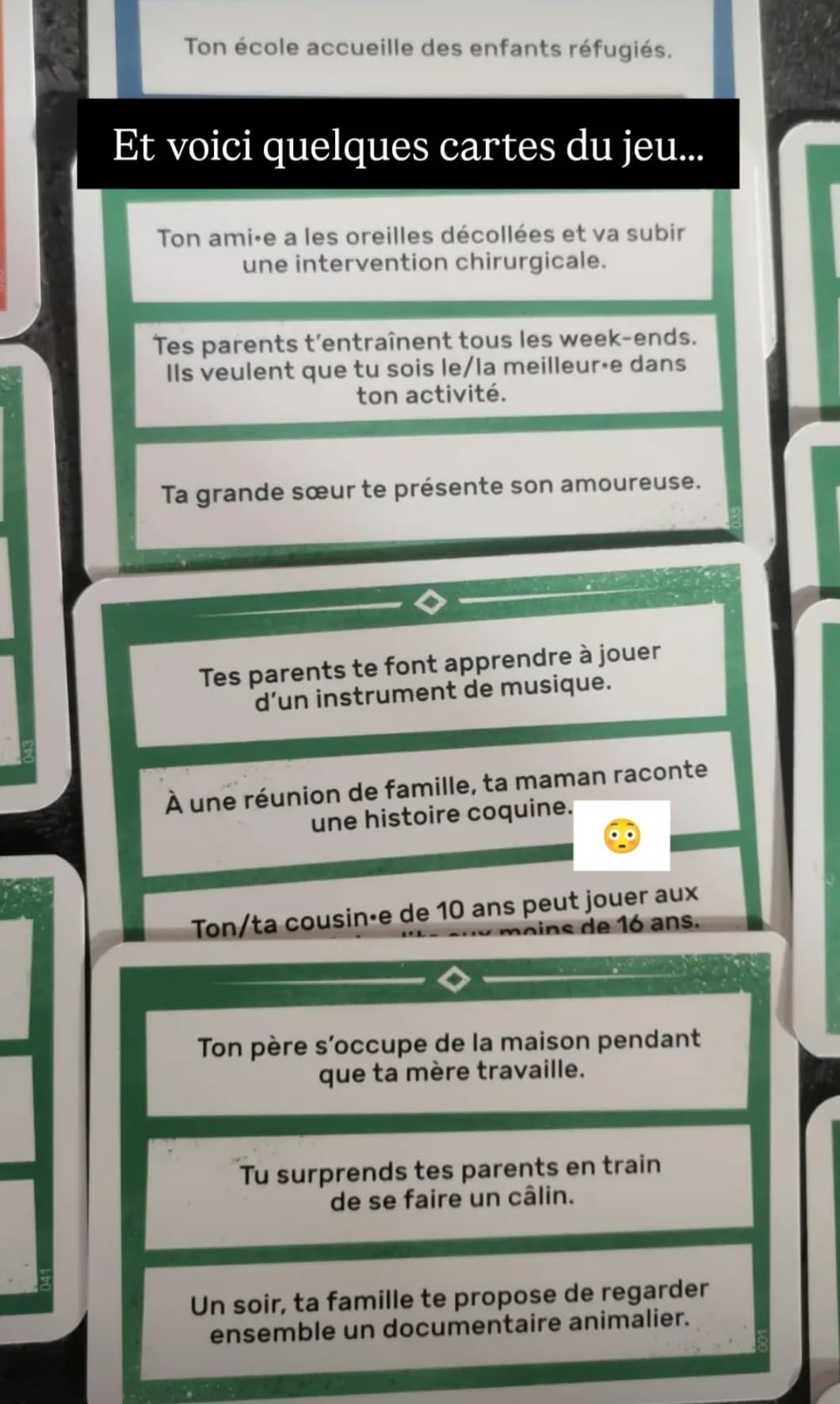 En classe