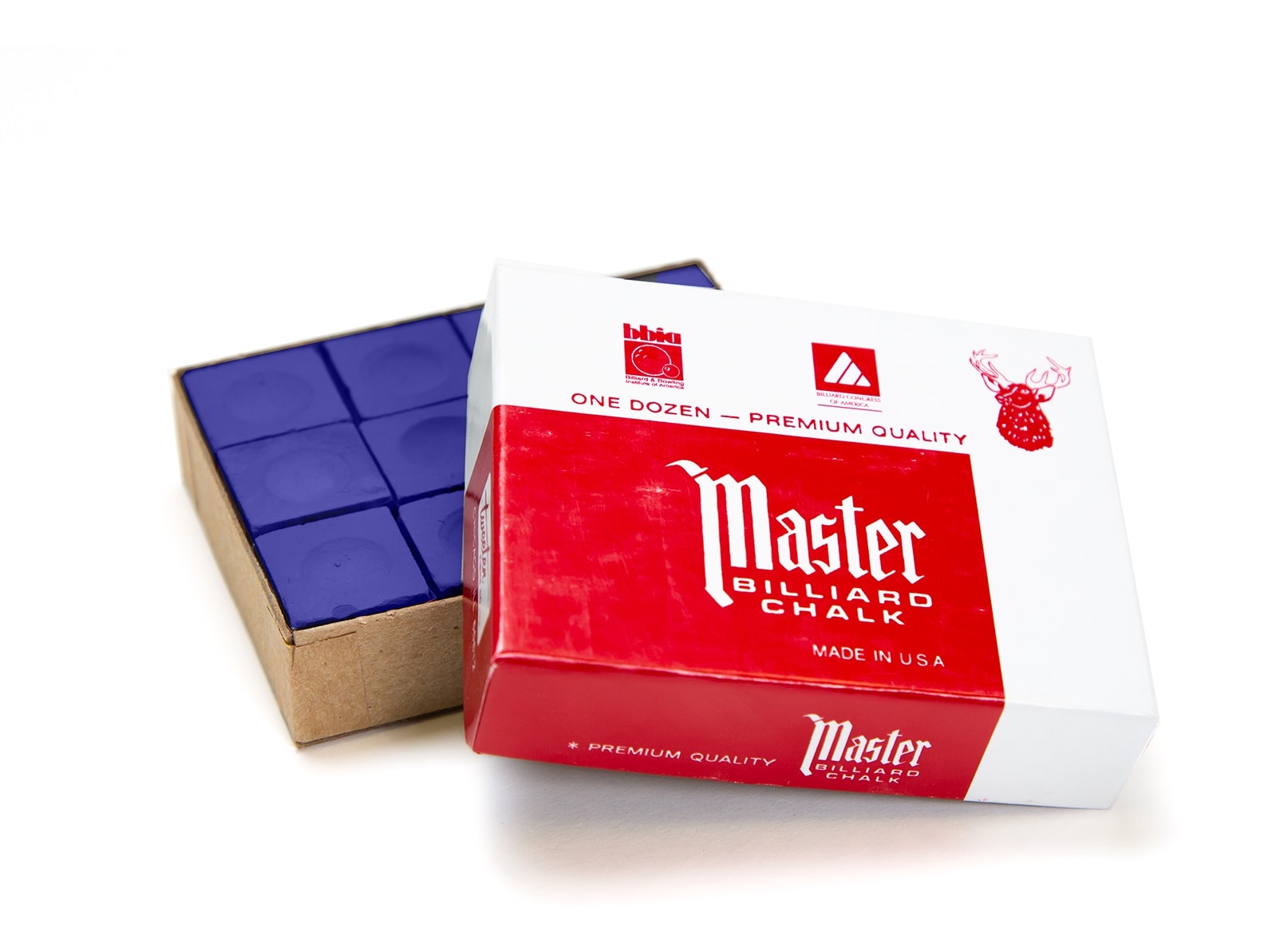 master-bo-te-12-craies-bleues-pro-pour-queue-de-billard image 1