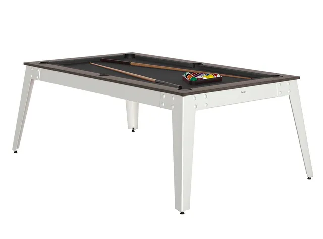ren-pierre-steel-billard-anthracite-blanc-ardoise-table image 1