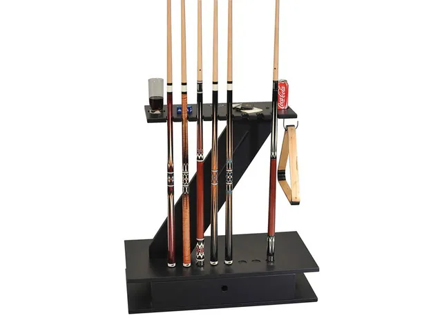 rene-pierre-porte-queues-z-meuble-billard-noir-8-queues image 1
