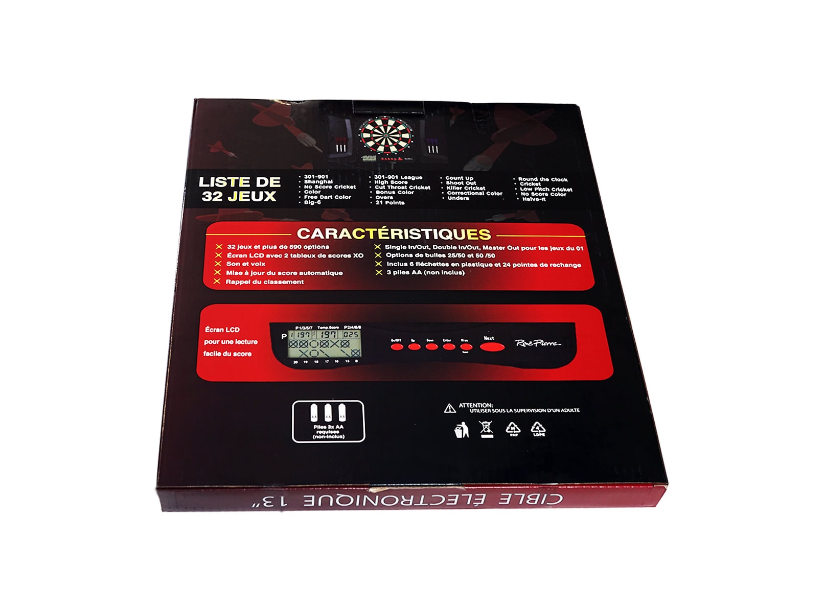 ren-pierre-arcade-cible-fl-chettes-lectronique-coffret-32-jeux image 7