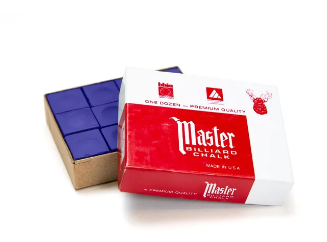 master-bo-te-12-craies-bleues-pro-pour-queue-de-billard image 1