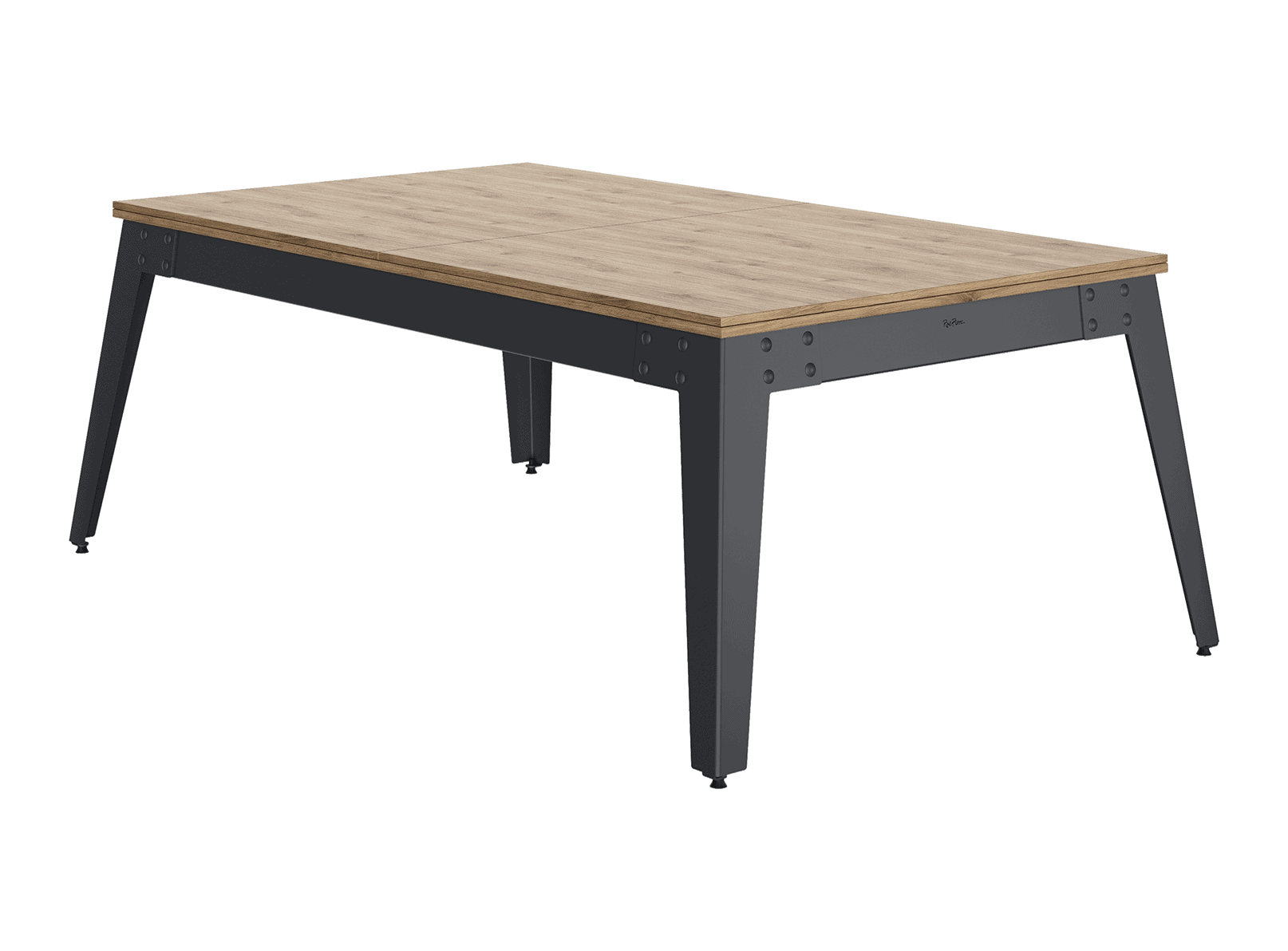 ren-pierre-billards-tendance-billard-steel-ch-ne-sabl-gris image 8