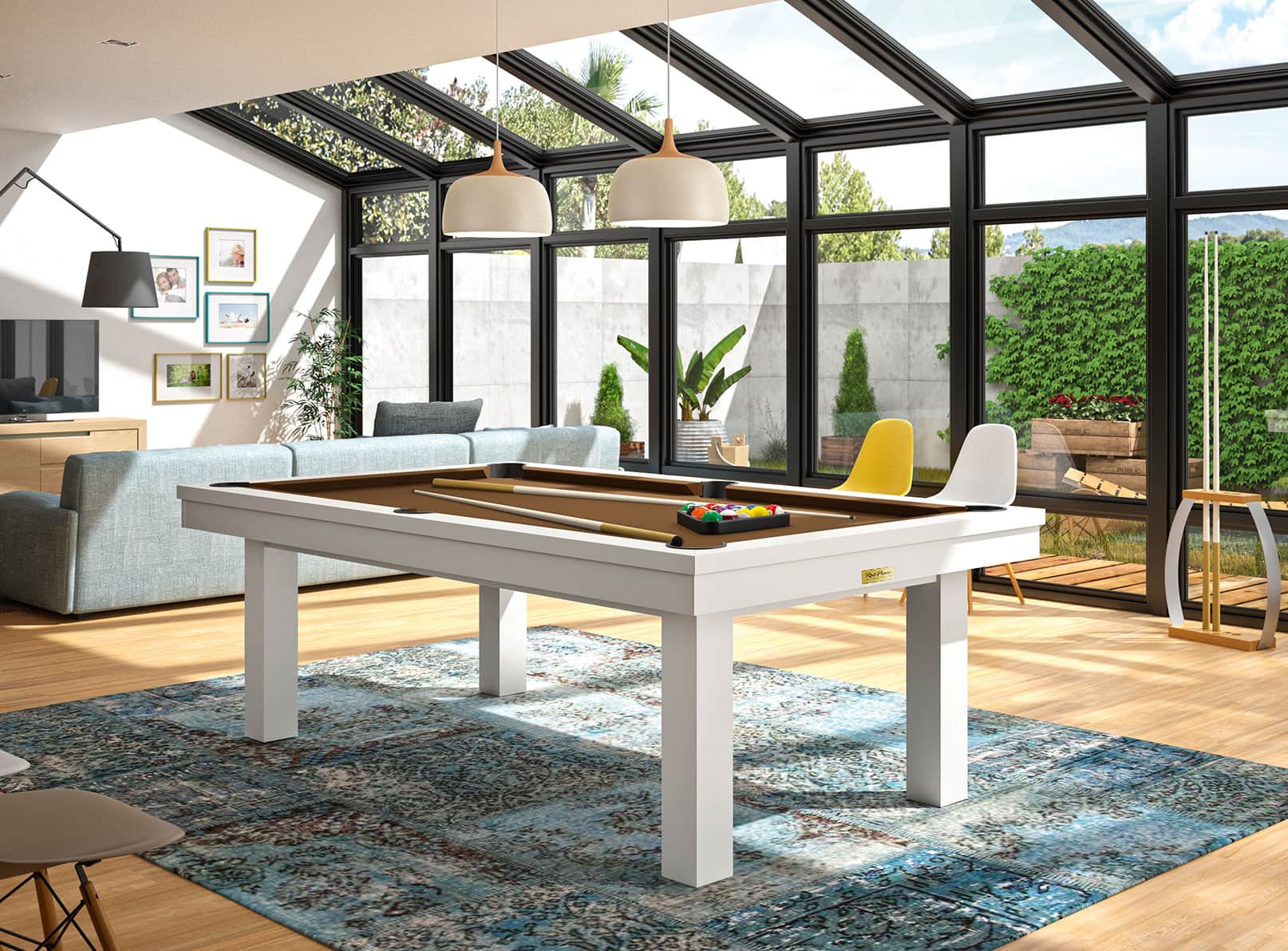 rene-pierre-atlanta-billard-laqu-contemporain image 1