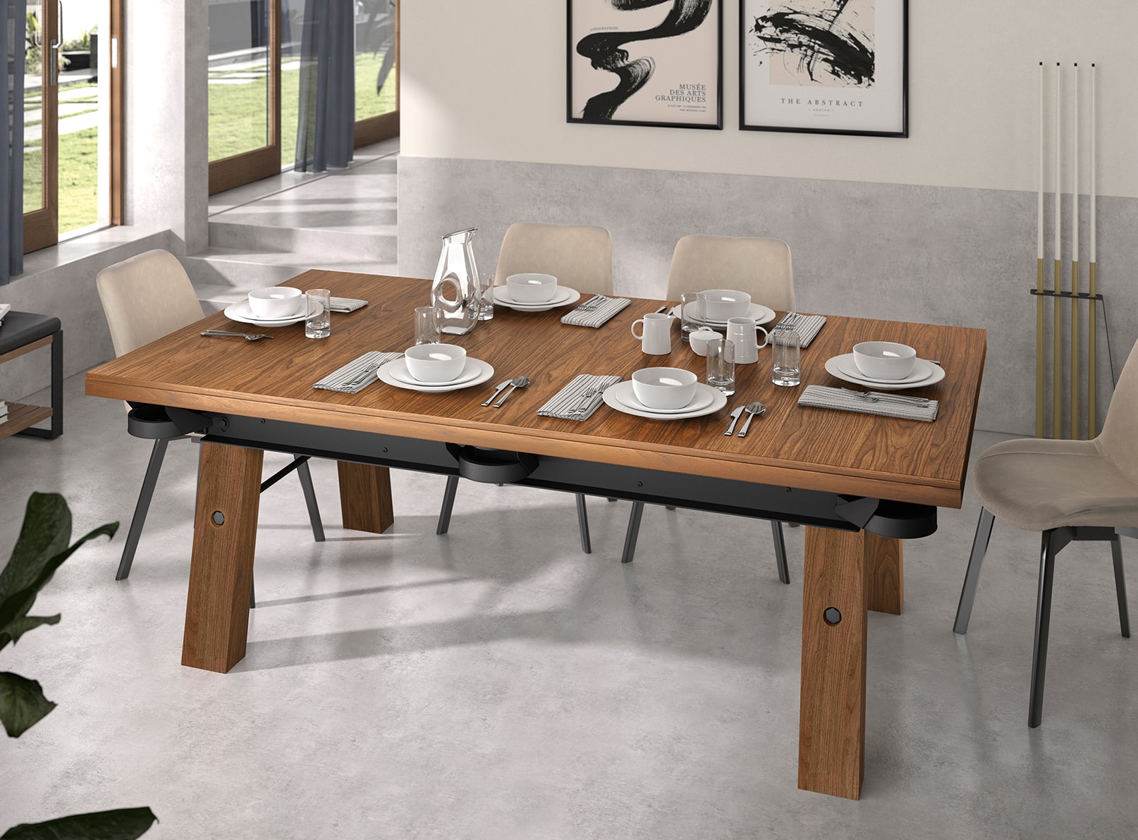ren-pierre-dock-billard-exclusif-convertible-table-manger image 2