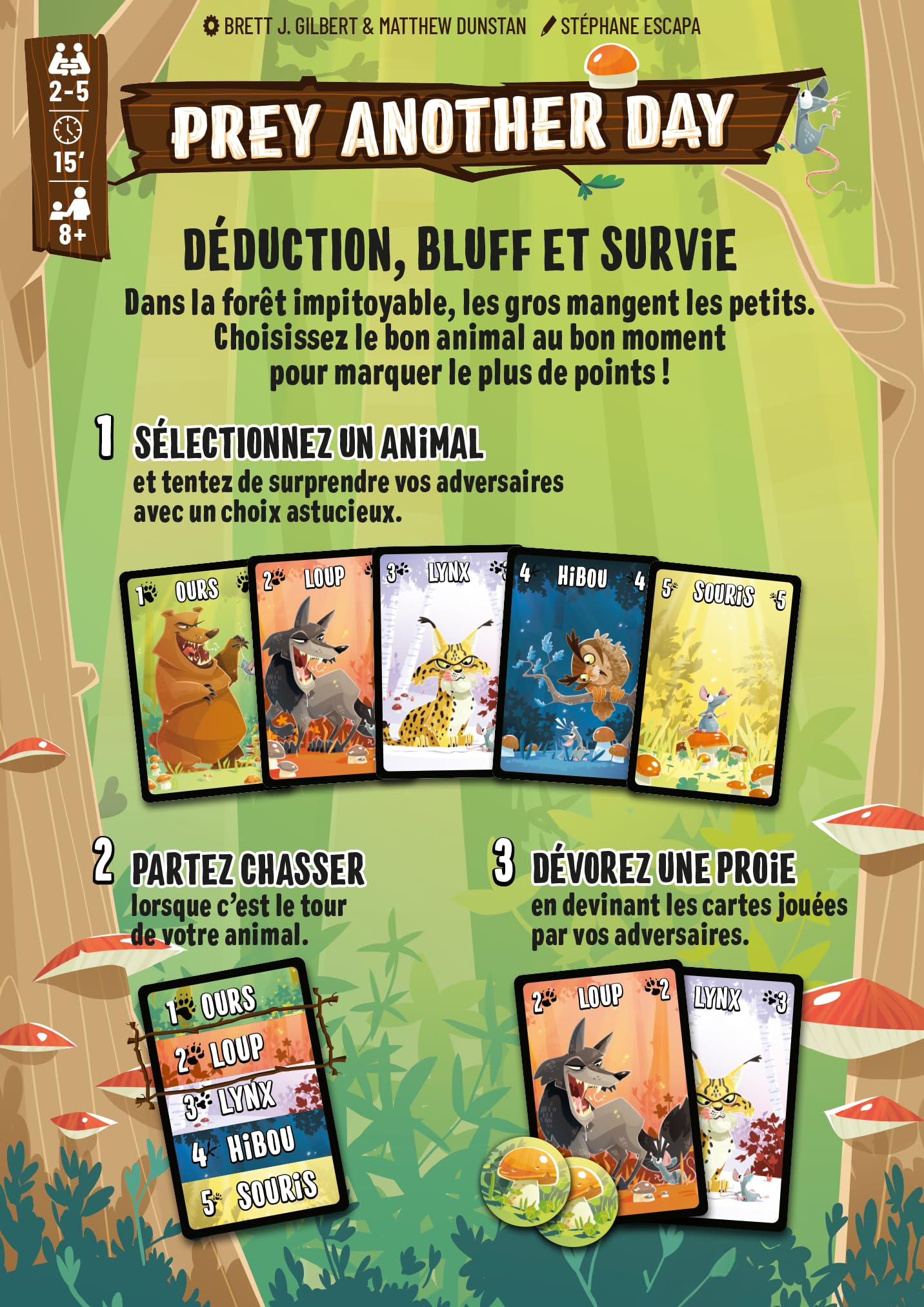 black-rock-games-prey-another-day-jeu-de-cartes-bluff-d-s-8-ans image 2
