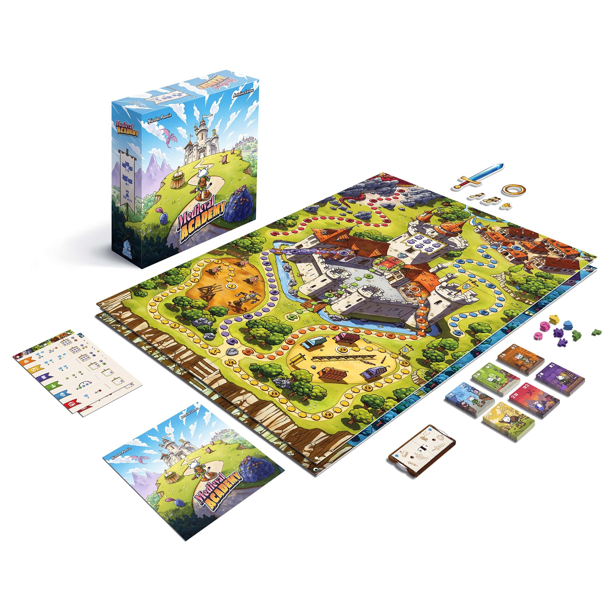 black-rock-medieval-academy-jeu-de-draft-1-5-joueurs-8-ans image 2