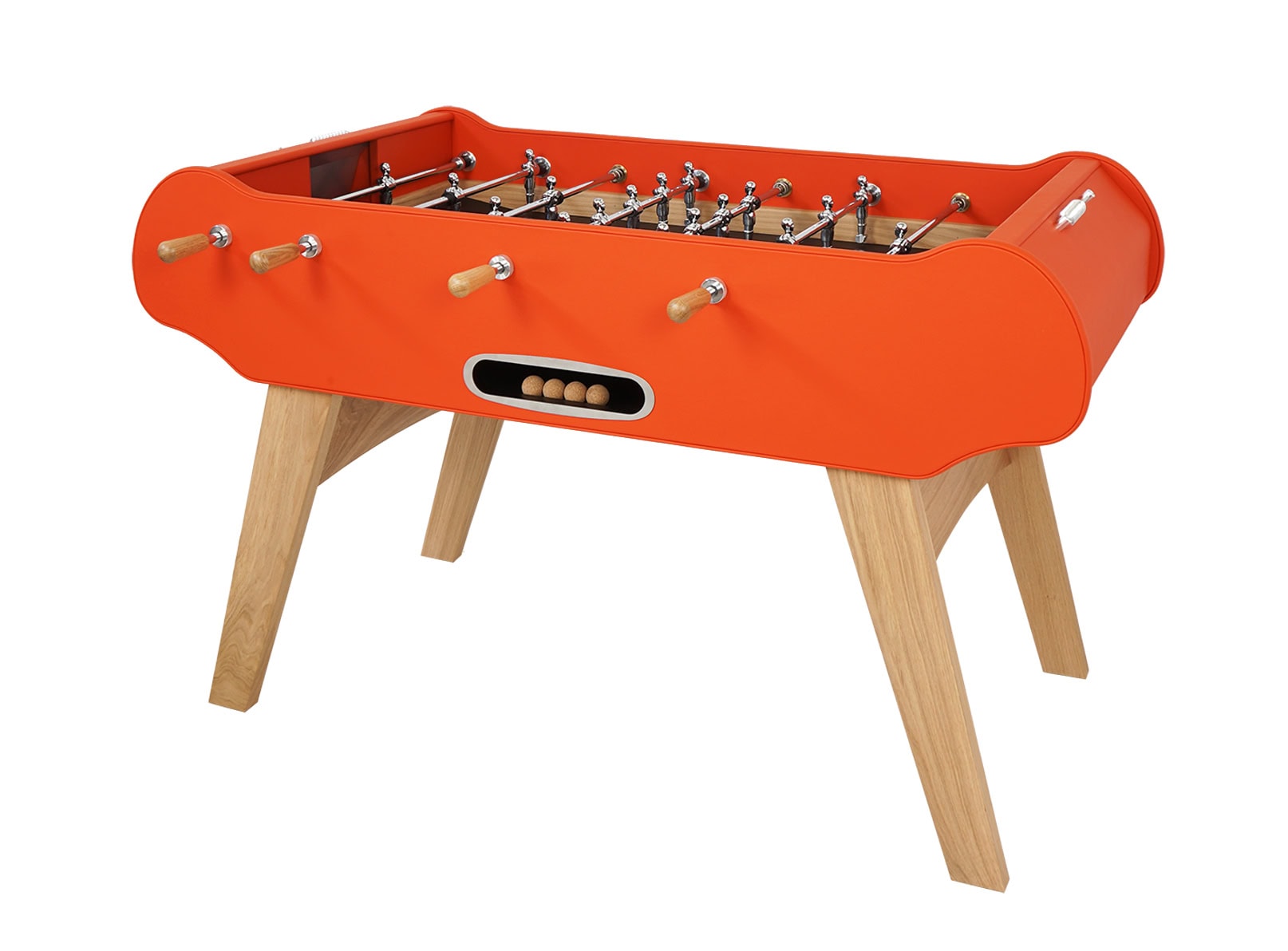 rene-pierre-cuir-baby-foot-int-rieur-orange-ch-ne-massif image 7