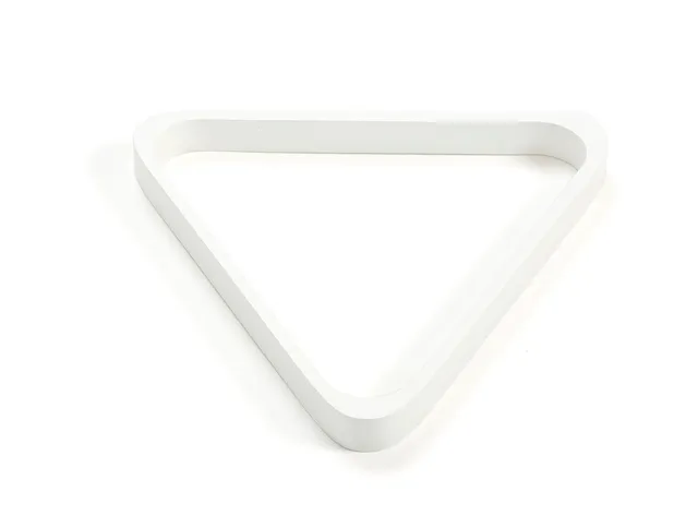 rene-pierre-triangle-bois-laqu-blanc-billard-57-mm image 1
