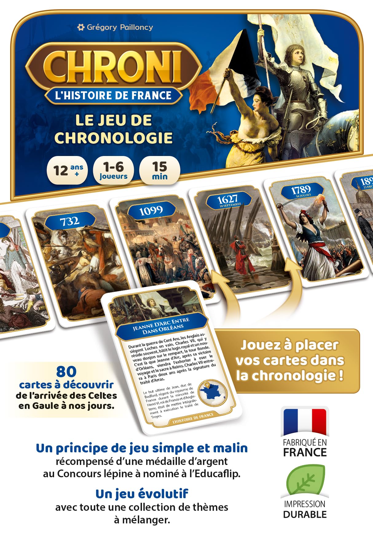 black-rock-games-chroni-histoire-de-france-jeu-ducatif-80-cartes image 6