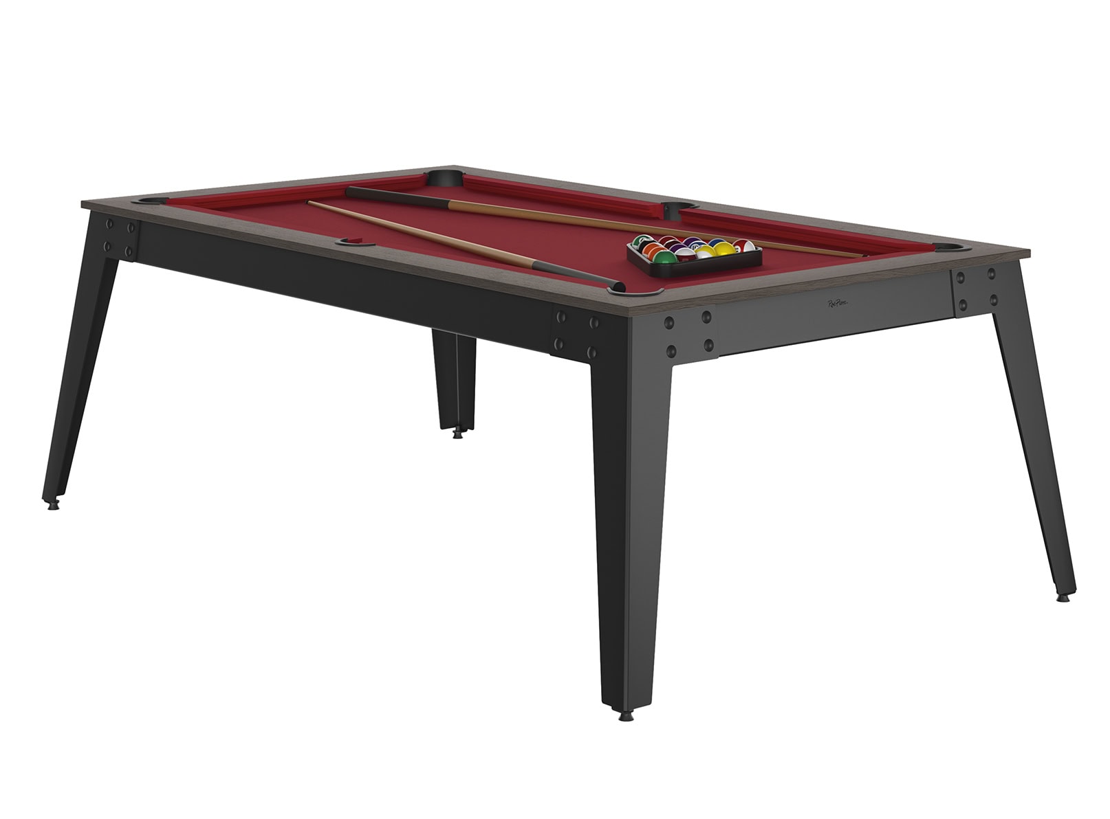 ren-pierre-steel-billard-anthracite-convertible image 2