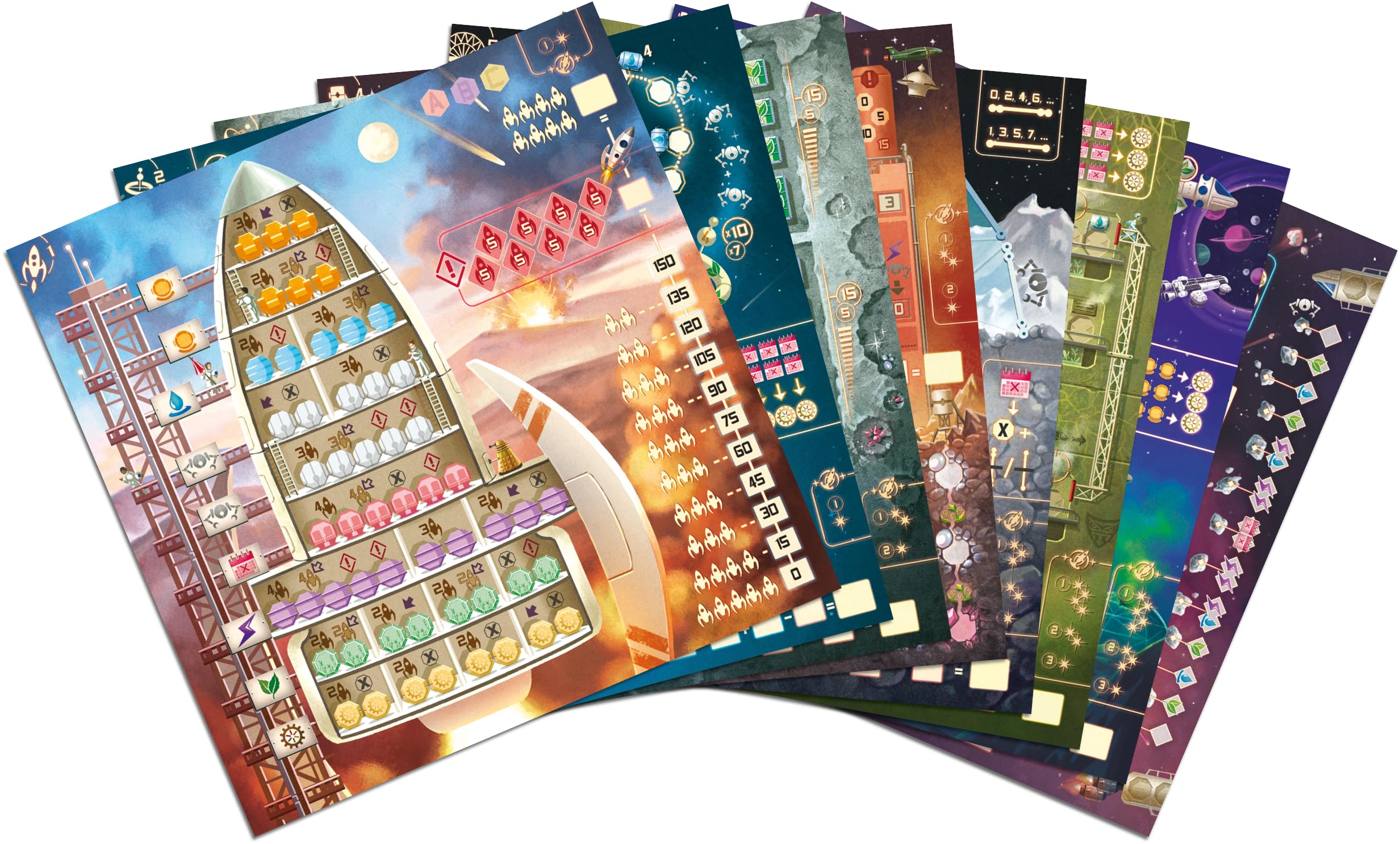 black-rock-games-welcome-to-the-moon-jeu-cocher-1-6-joueurs image 5